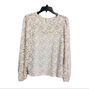 Women’s Calligraphie New Lace Top Size Medium